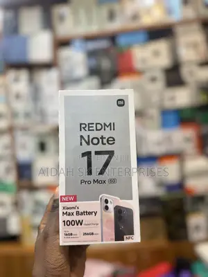 New Xiaomi Redmi Note 17 Pro Max 256 GB Black