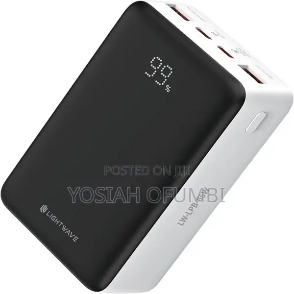 Lightwave 20000MaH Laptop Power Bank ( LW-LPB-65W)