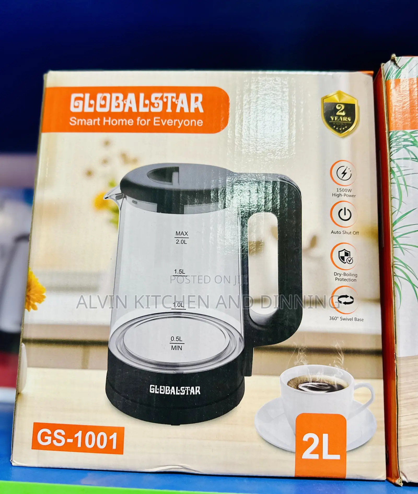 Glass Electric Kettle 2.0L