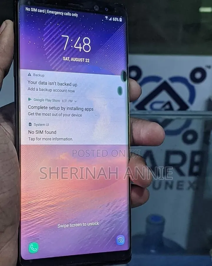 Samsung Galaxy Note 8 256 GB Black