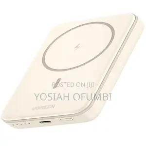 UGREEN PB561 MagFlow 10000mAh Magnetic Wireless Power Bank (20w)-Beige