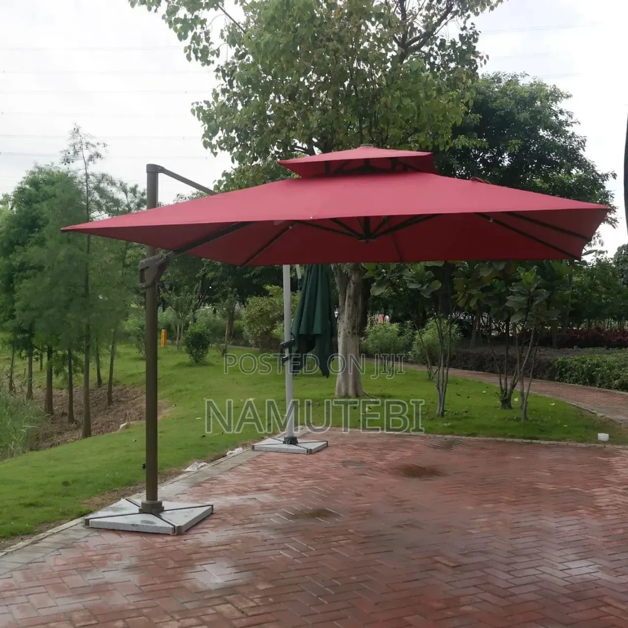 3 Square Meters Adjustable Umbrella (Canvas Material)