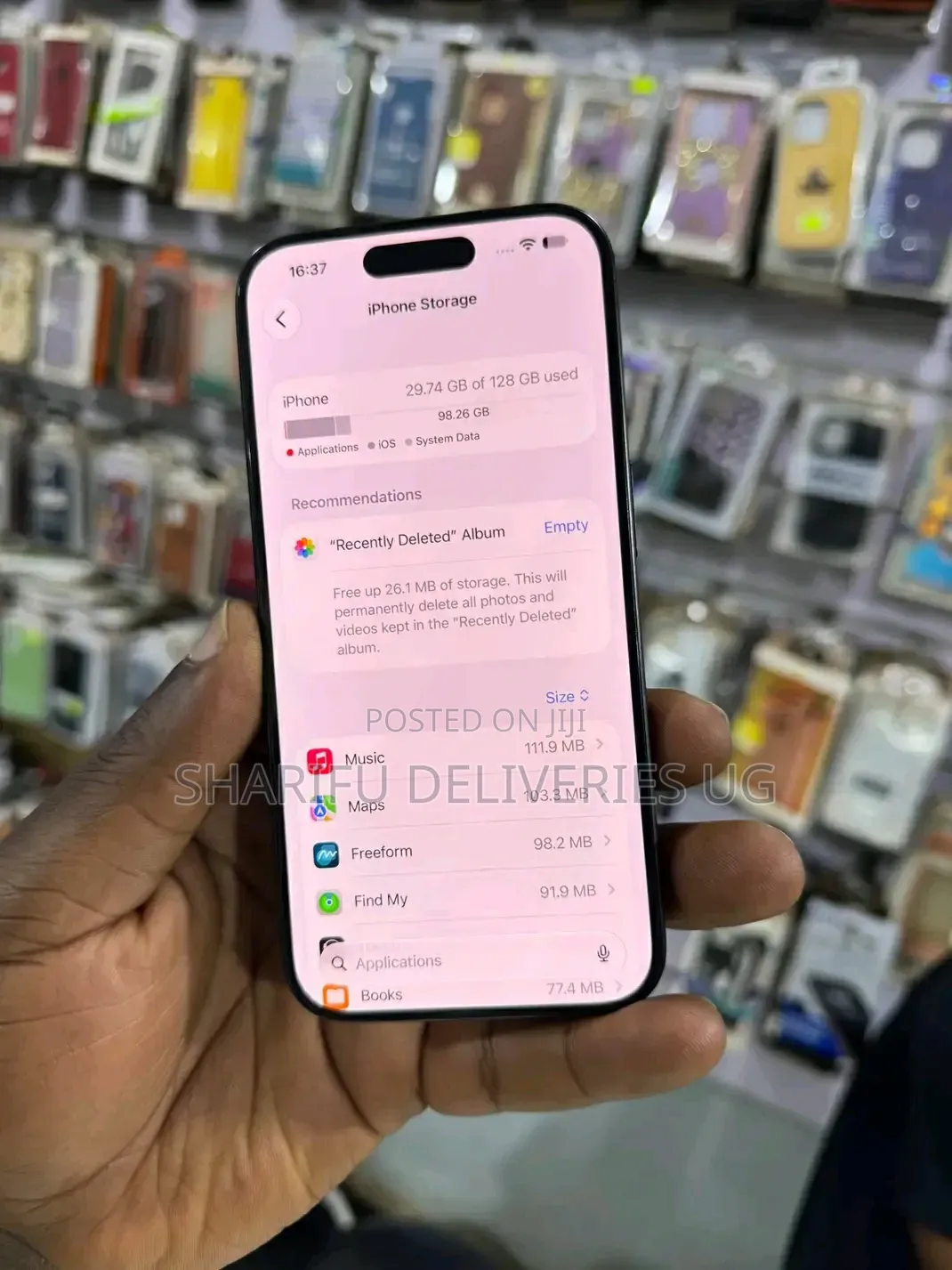 Apple iPhone 15 Pro 256 GB Black