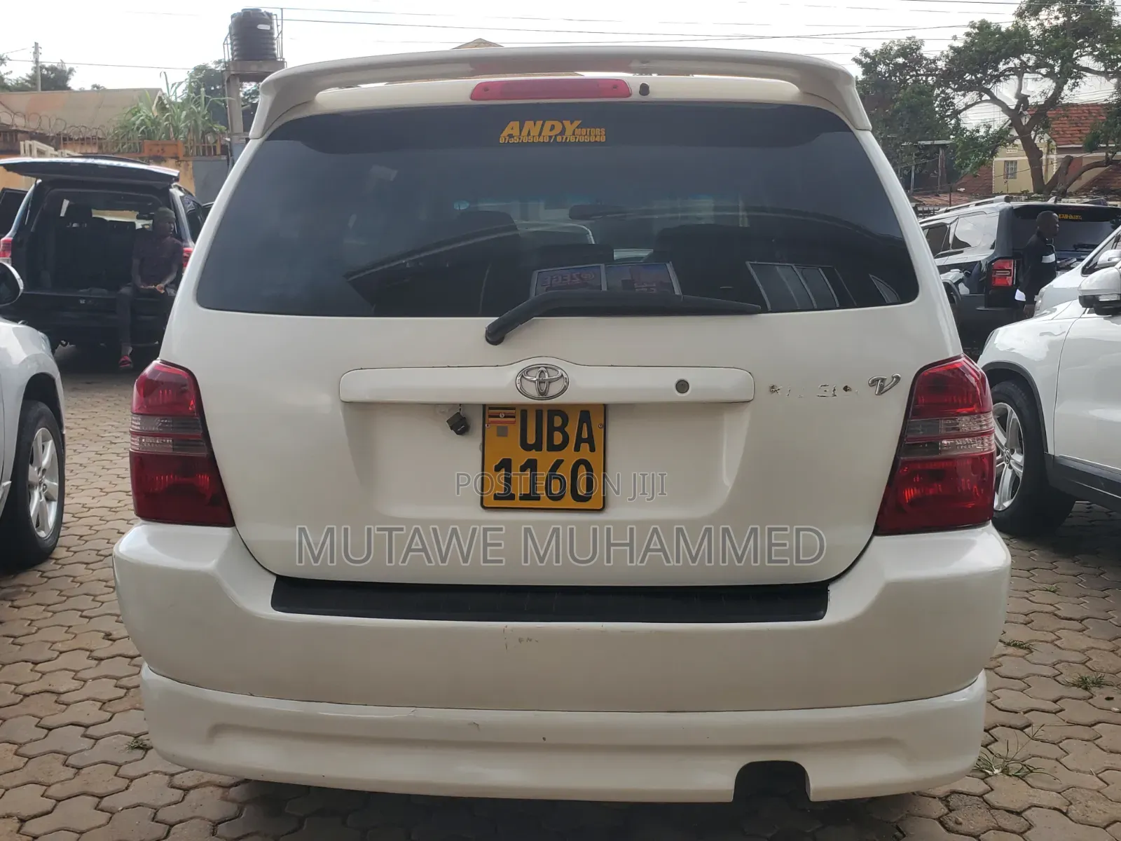 Toyota Kluger 2007 White