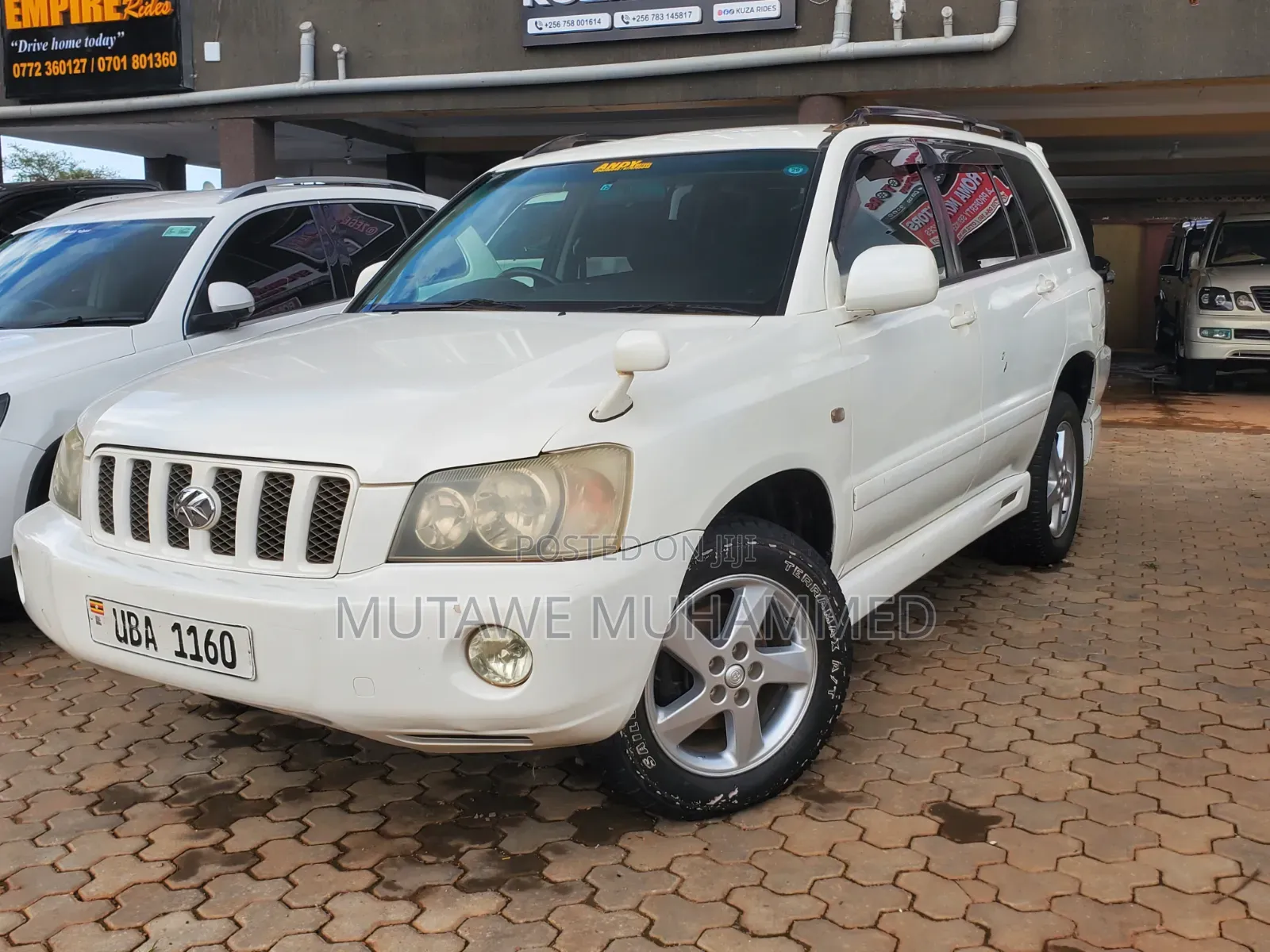 Toyota Kluger 2007 White