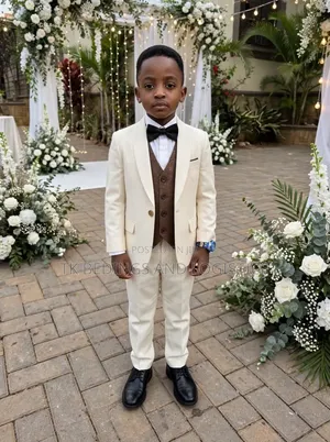 Cream Ivory Kids Suits