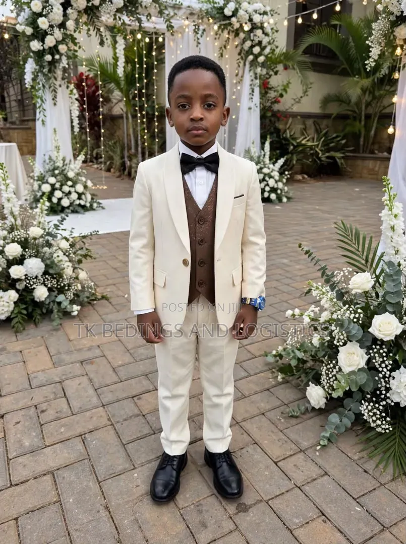 Cream Ivory Kids Suits