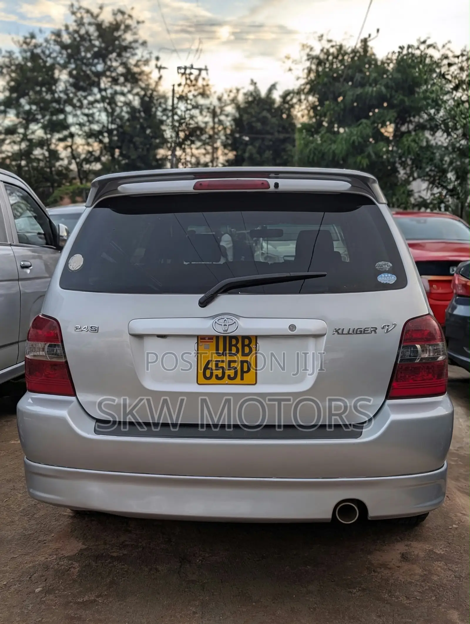 Toyota Kluger 2006 Silver