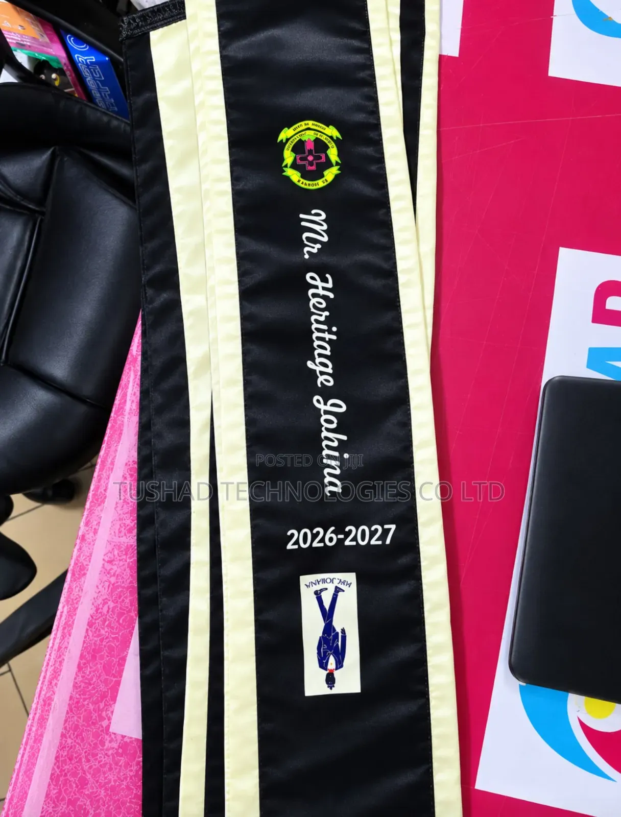 Customized & Branded Sashes, Graduation, Prom Party & Event Sash