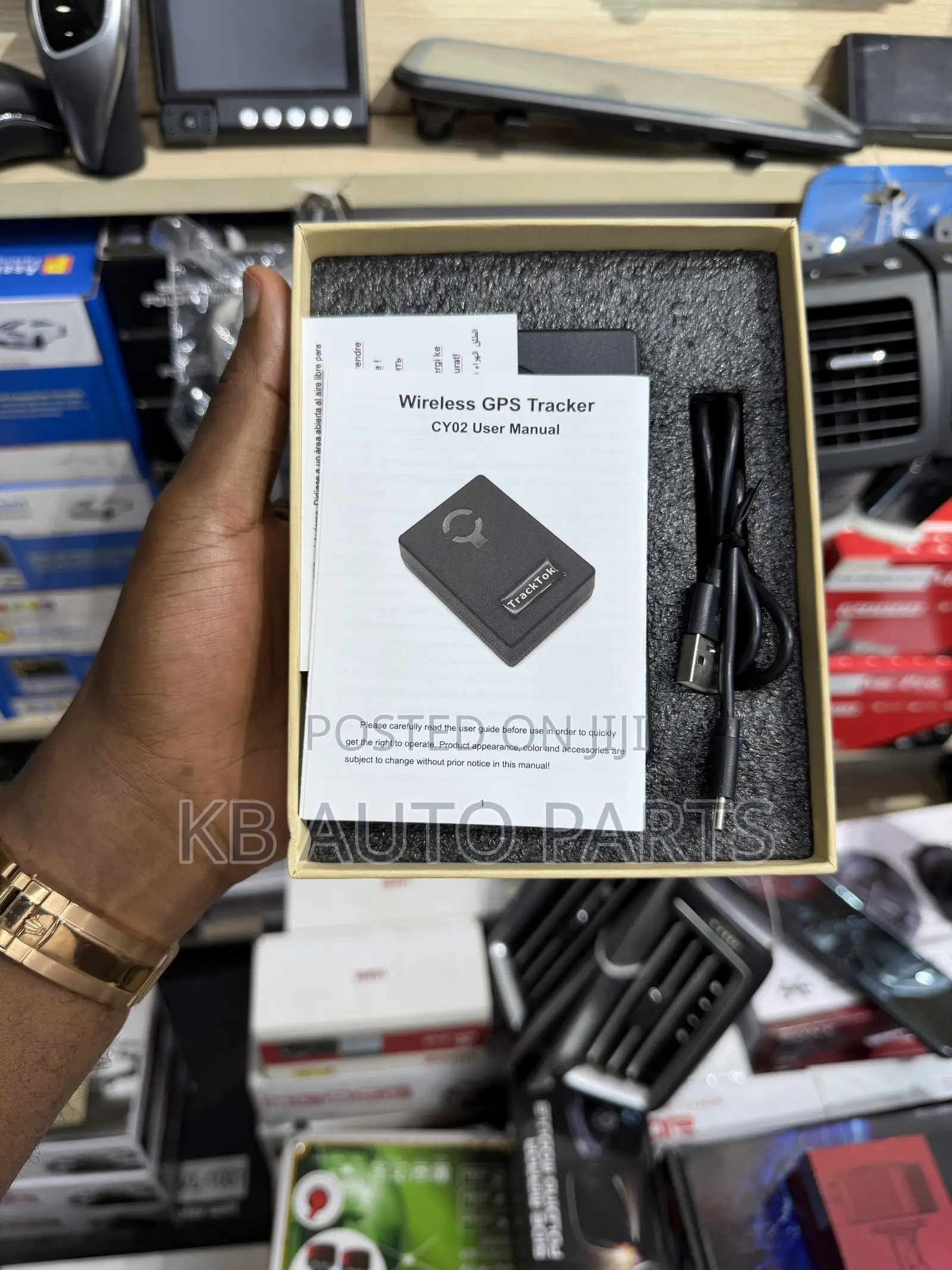 4g Wireless GPS Tracker With Magnet 3000mah Rechargeable Battery