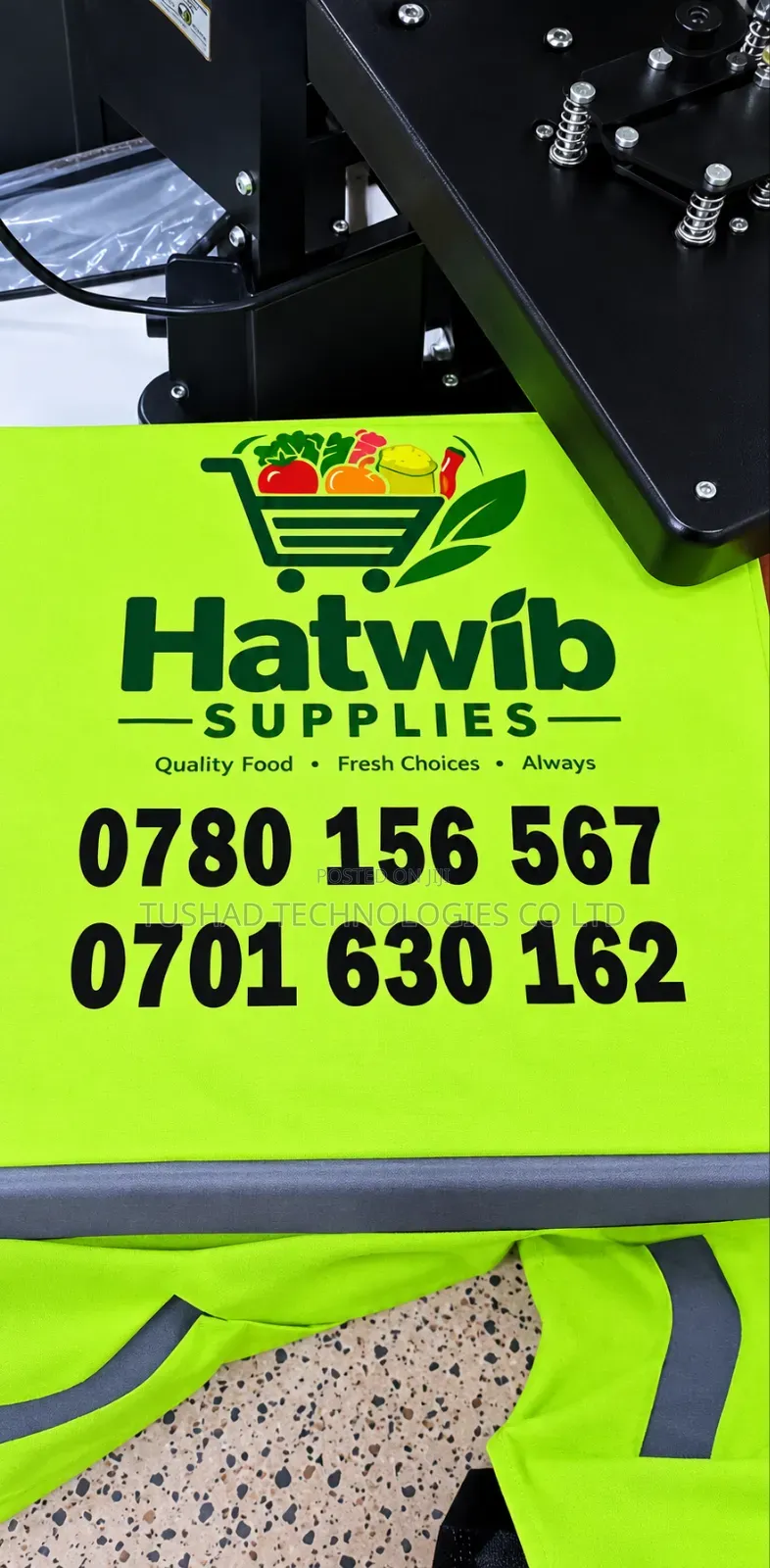 Branding Tshirts, Jerseys, Uniforms, Reflectors, Gifts & Cap Printing