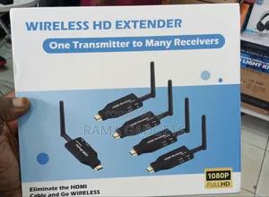 Wireless HD Extender Kit (One Transmitter to 4 Receivers)