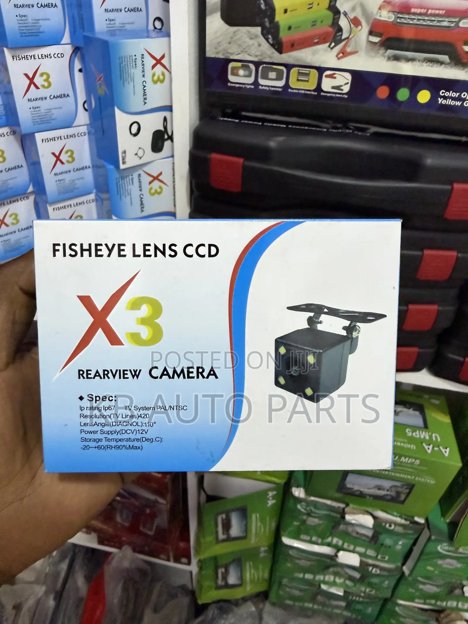 X3 Fisheye Len Car Reversing Camera