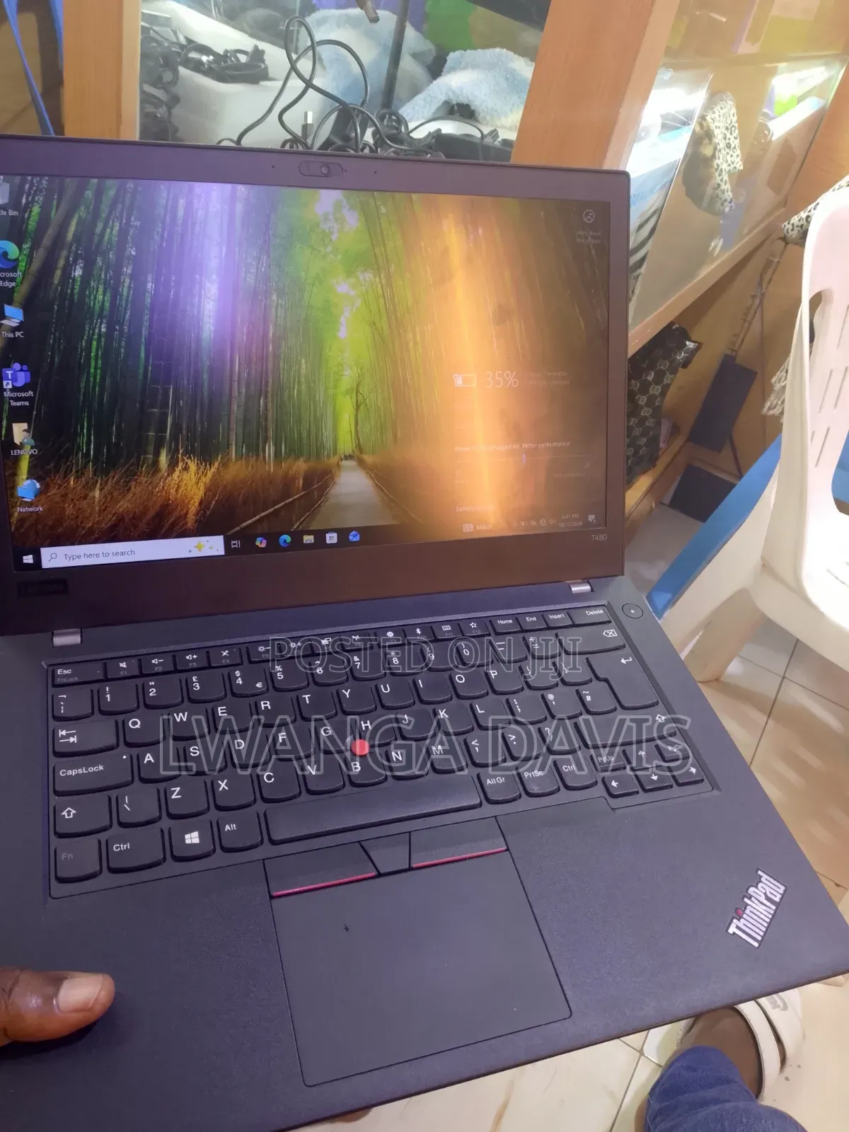 Laptop Lenovo ThinkPad T480 8GB Intel Core i5 SSD 256GB