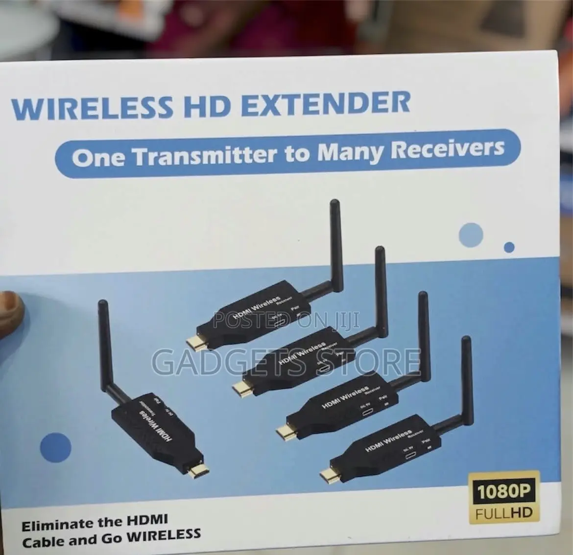 Wireless HD Extender Kit (1 Transmitter to 4Receivers Supporting 1080p
