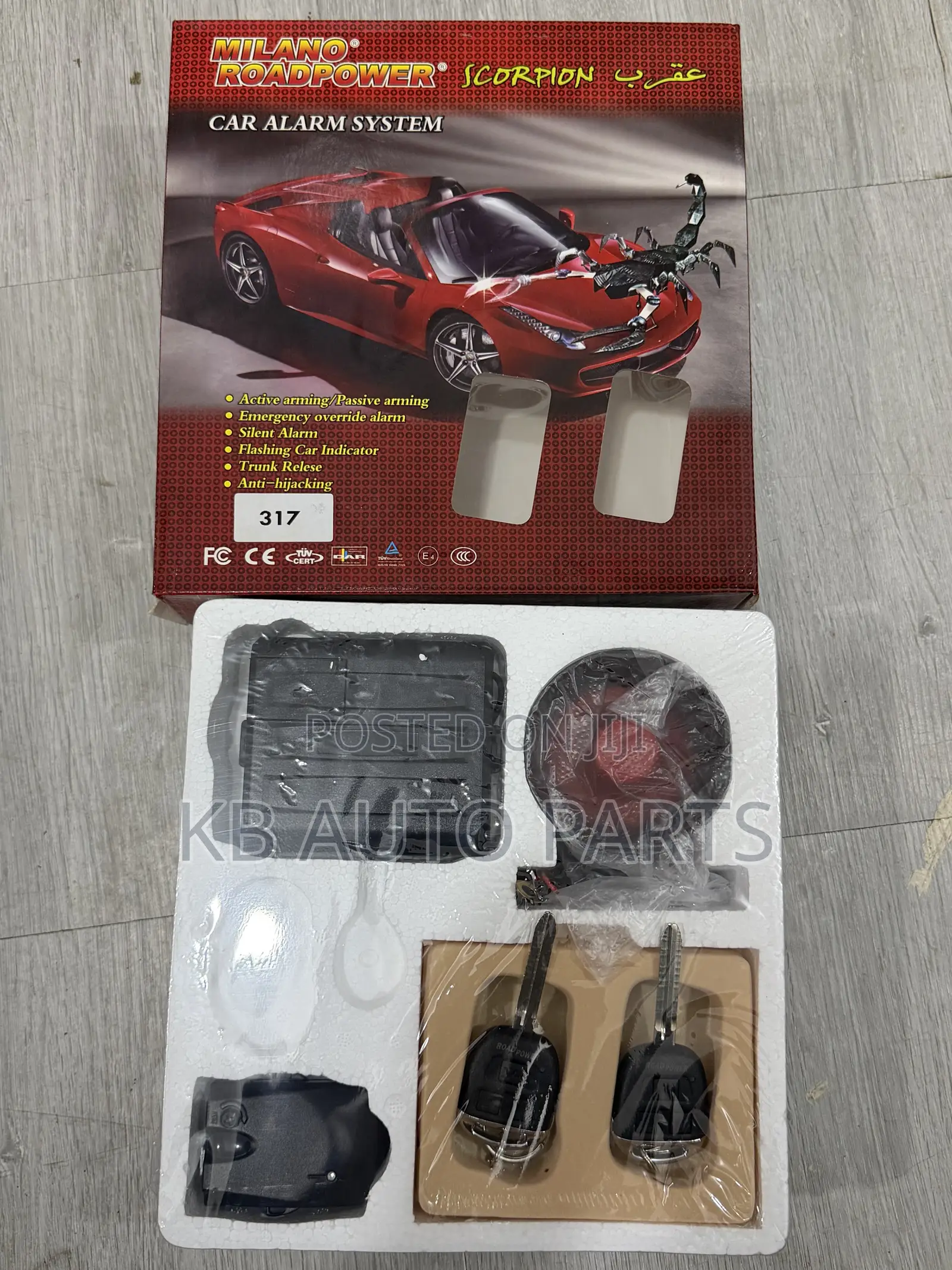 Car Security Alarm System