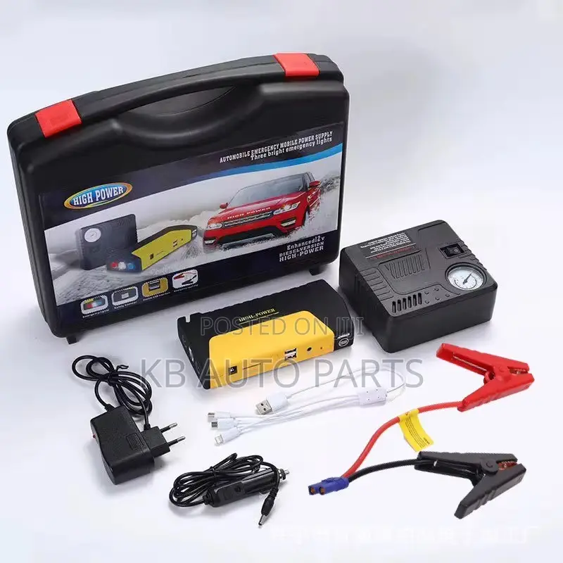 High Power Battery Jump Starter Emergency Kit