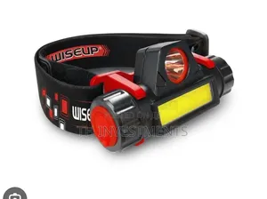 Wiseup Rechargeable Headlamp 200LM /1200Ah Industrial