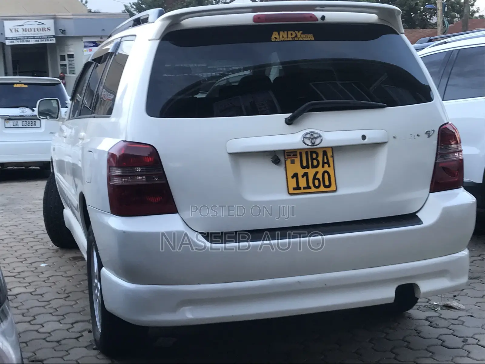 Toyota Kluger 2008 White