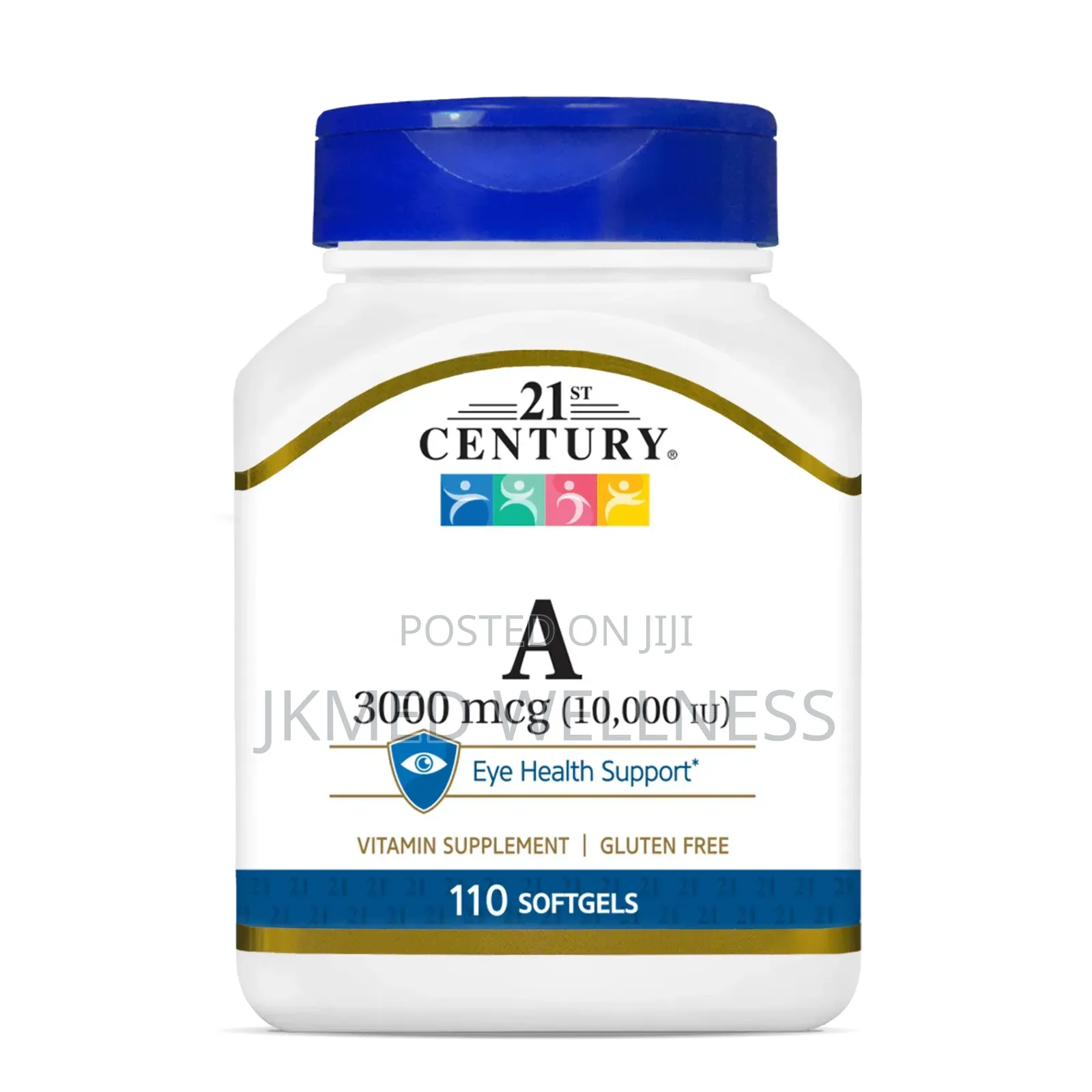 21st Century Vitamin a 3000mcg(10,000 IU) 110’s Capsules