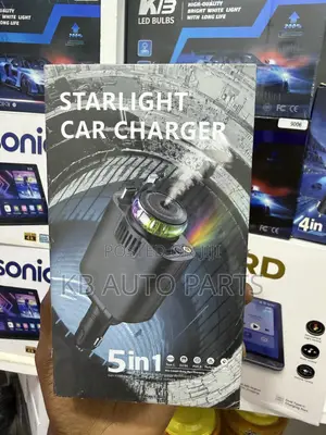 Top 5in1 Retractable Cable Car Fast Charger With Aroma Diffuser