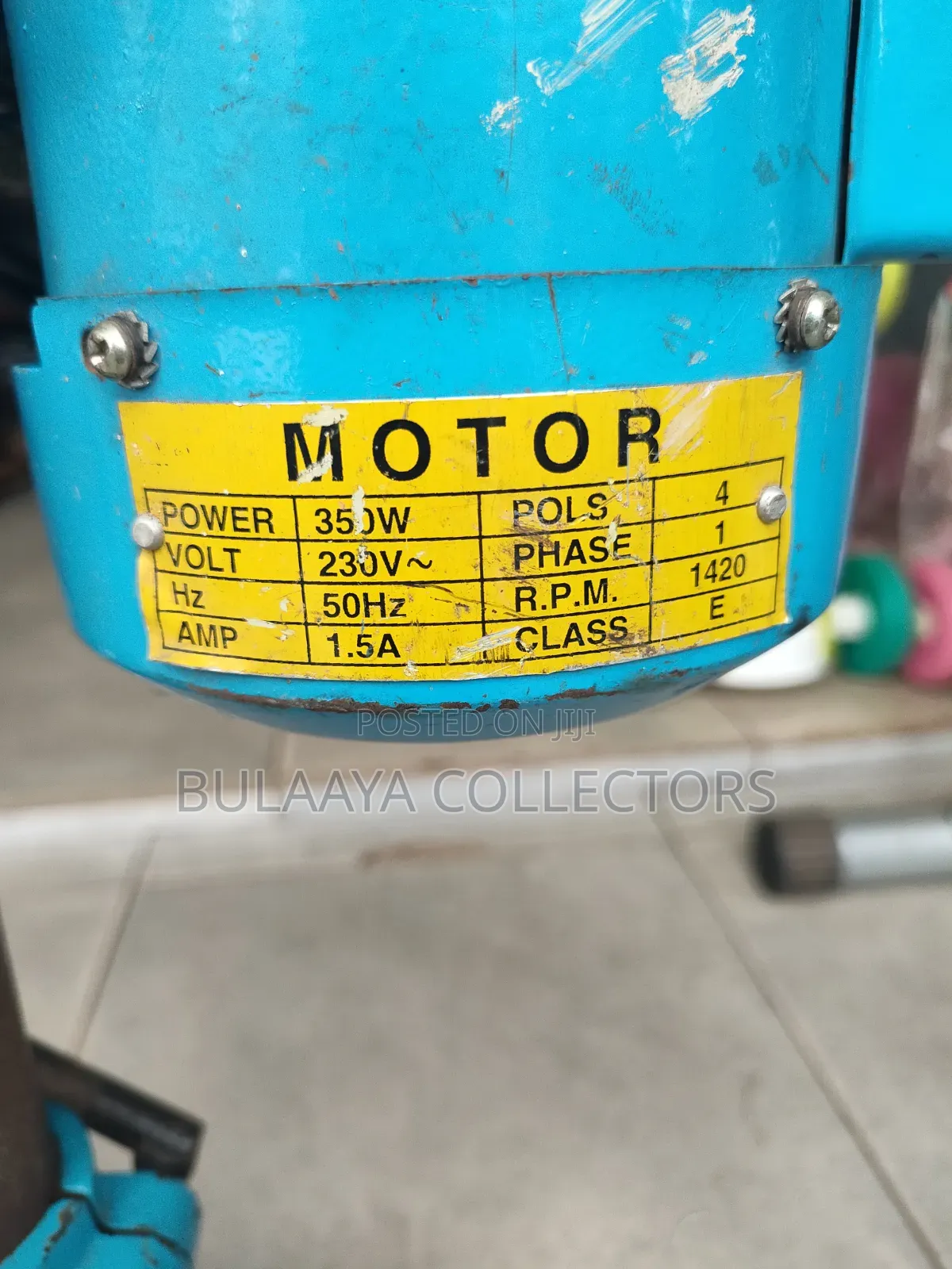 UK Used 13mm (1/2-Inch) 350W Bench Drill Press.
