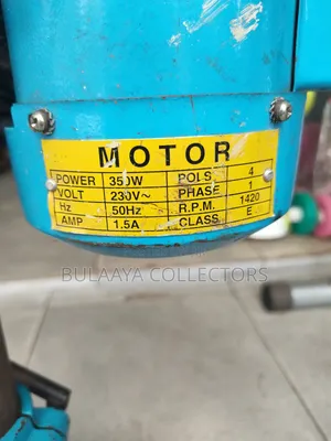 UK Used 13mm (1/2-Inch) 350W Bench Drill Press.