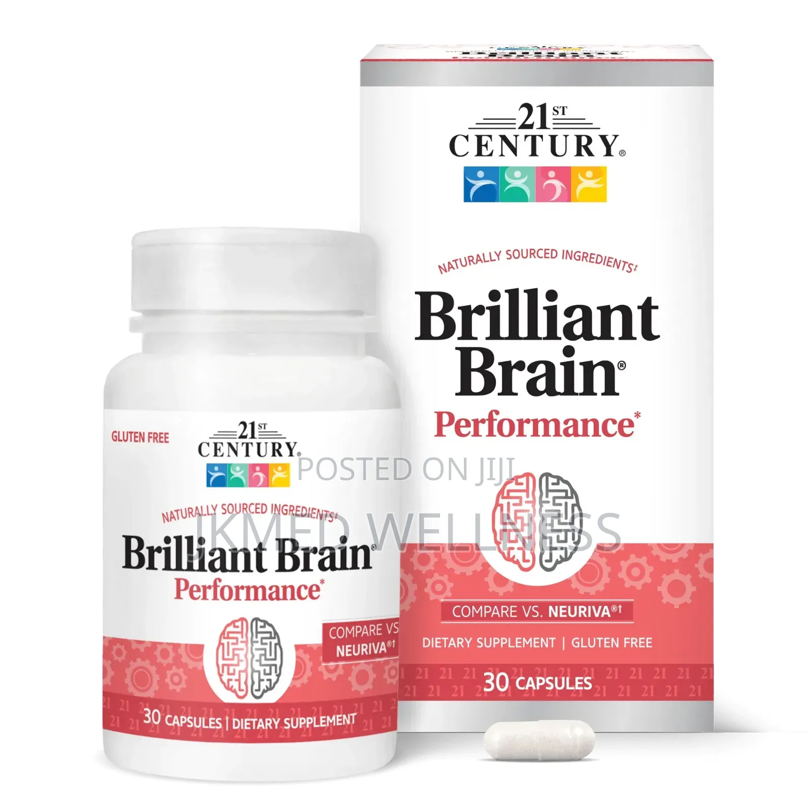 21st Century Brilliant Brain 30 Capsules