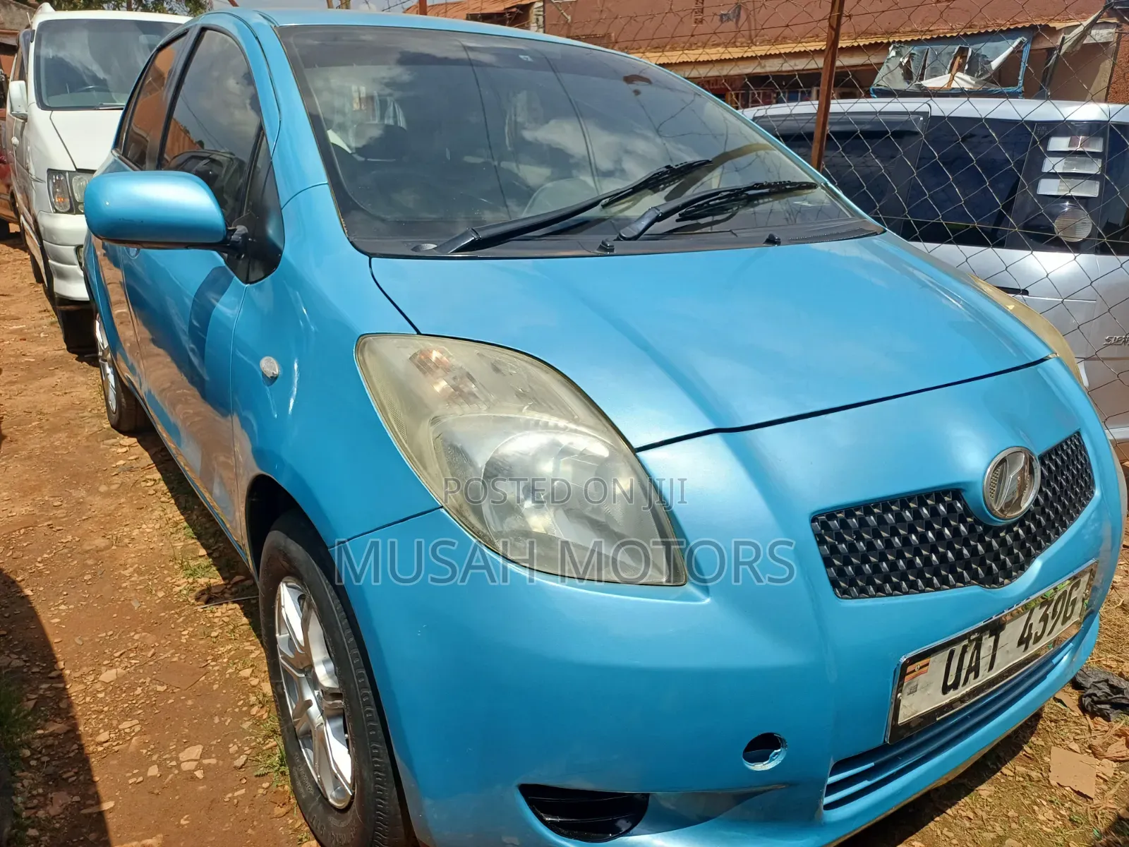 Toyota Vitz 2008 Blue