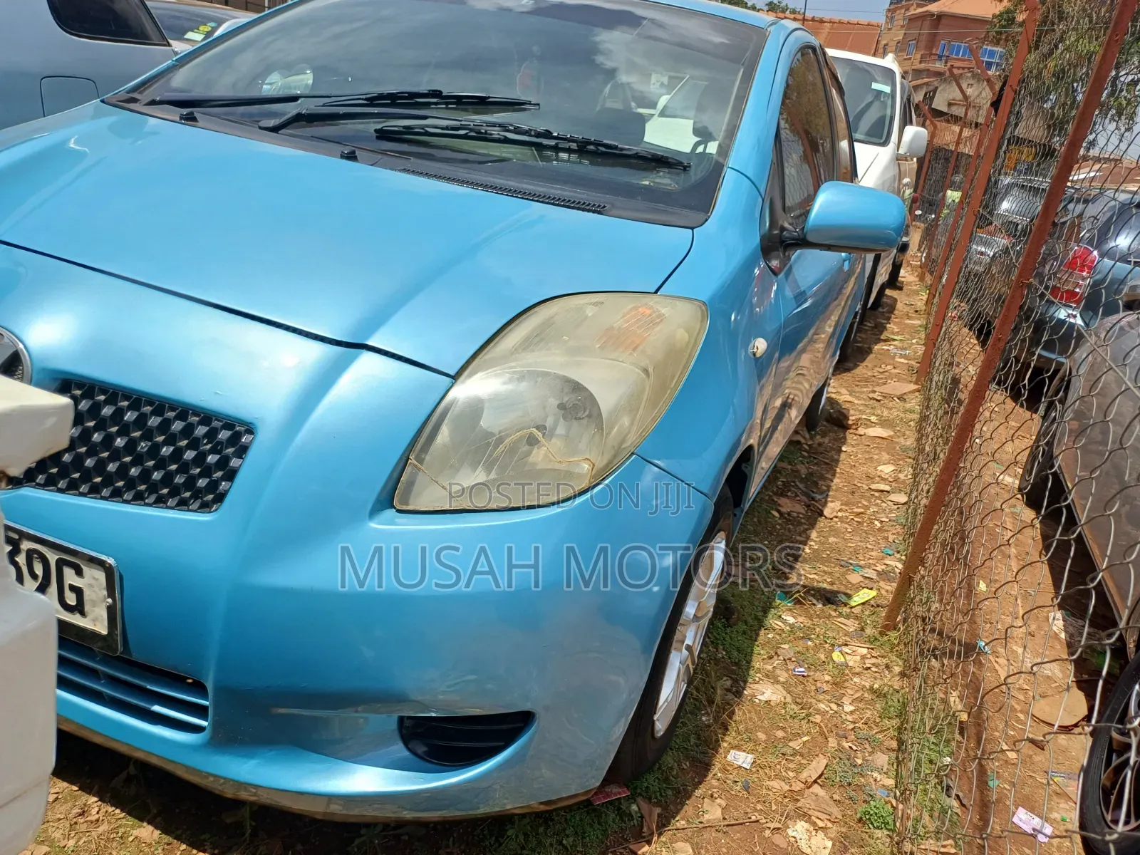 Toyota Vitz 2008 Blue