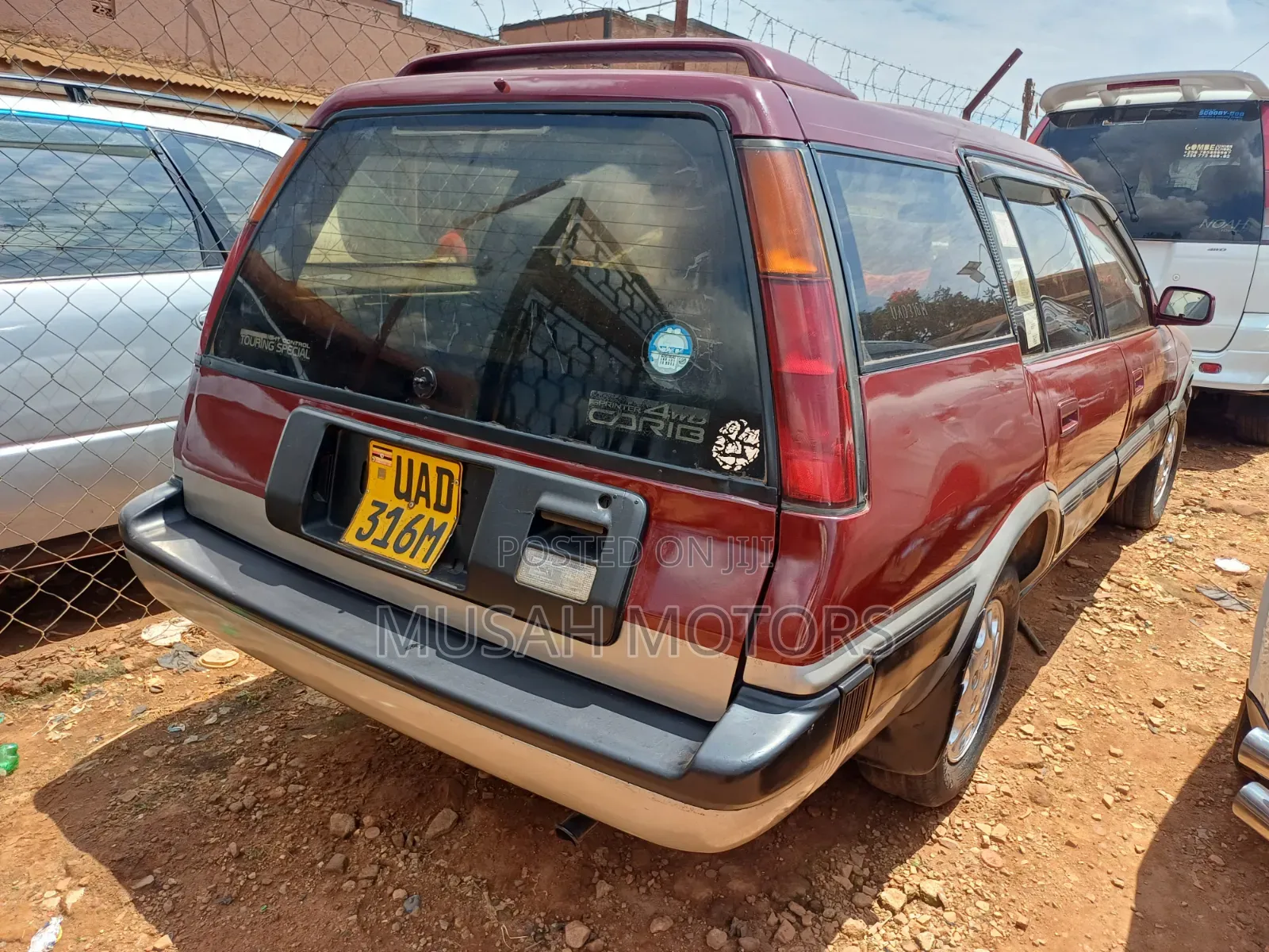 Toyota Carib 1995 Red