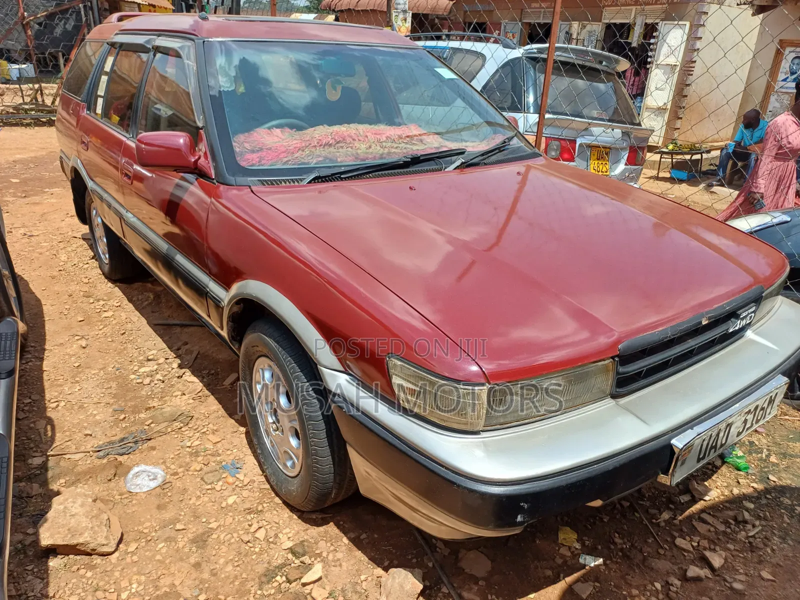 Toyota Carib 1995 Red