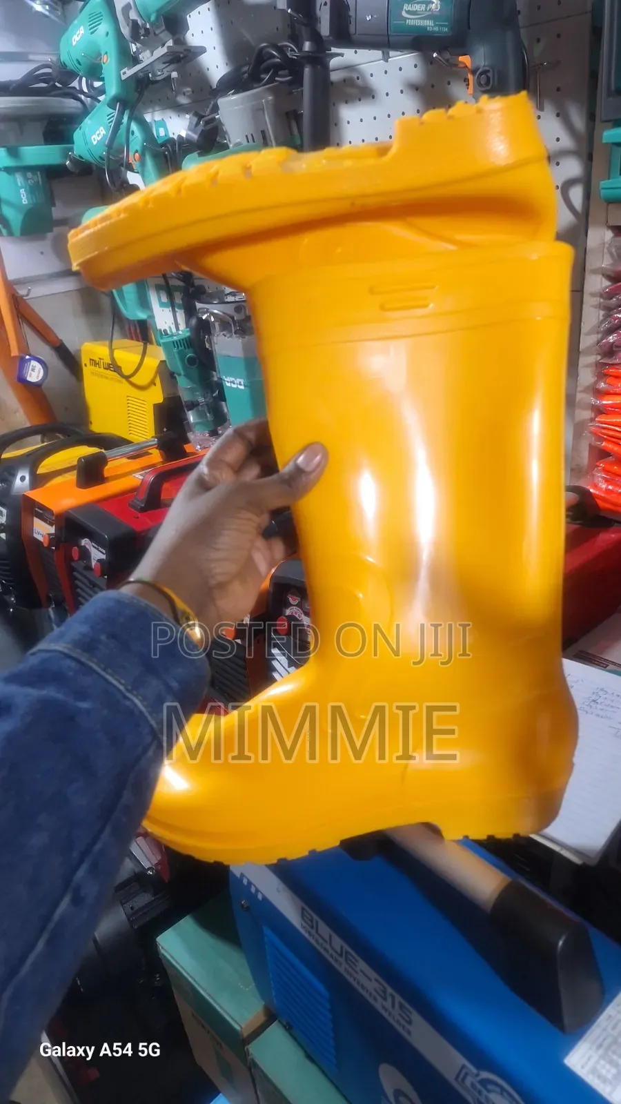 Safety Yellow Gumboots