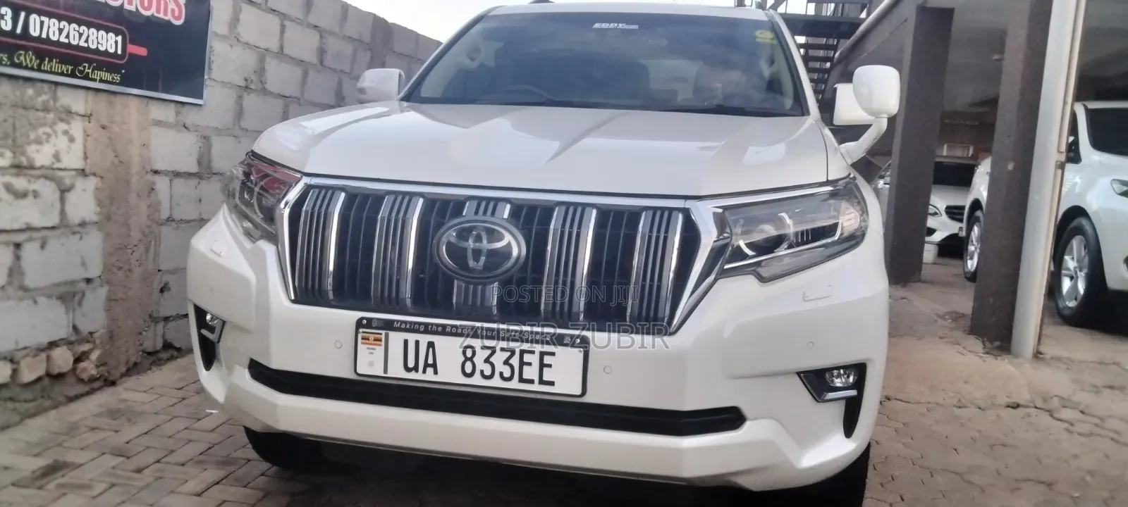 Toyota Land Cruiser Prado 2018 White