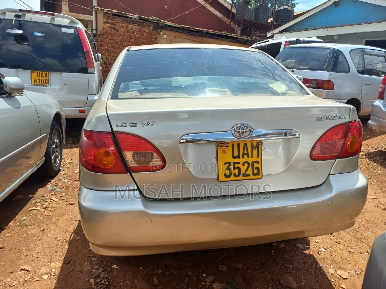 Toyota Corolla 2008 Gold