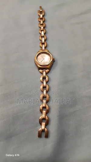 Original Swiss Swatch Irony Rose Gold -Crystal Ladies Watch