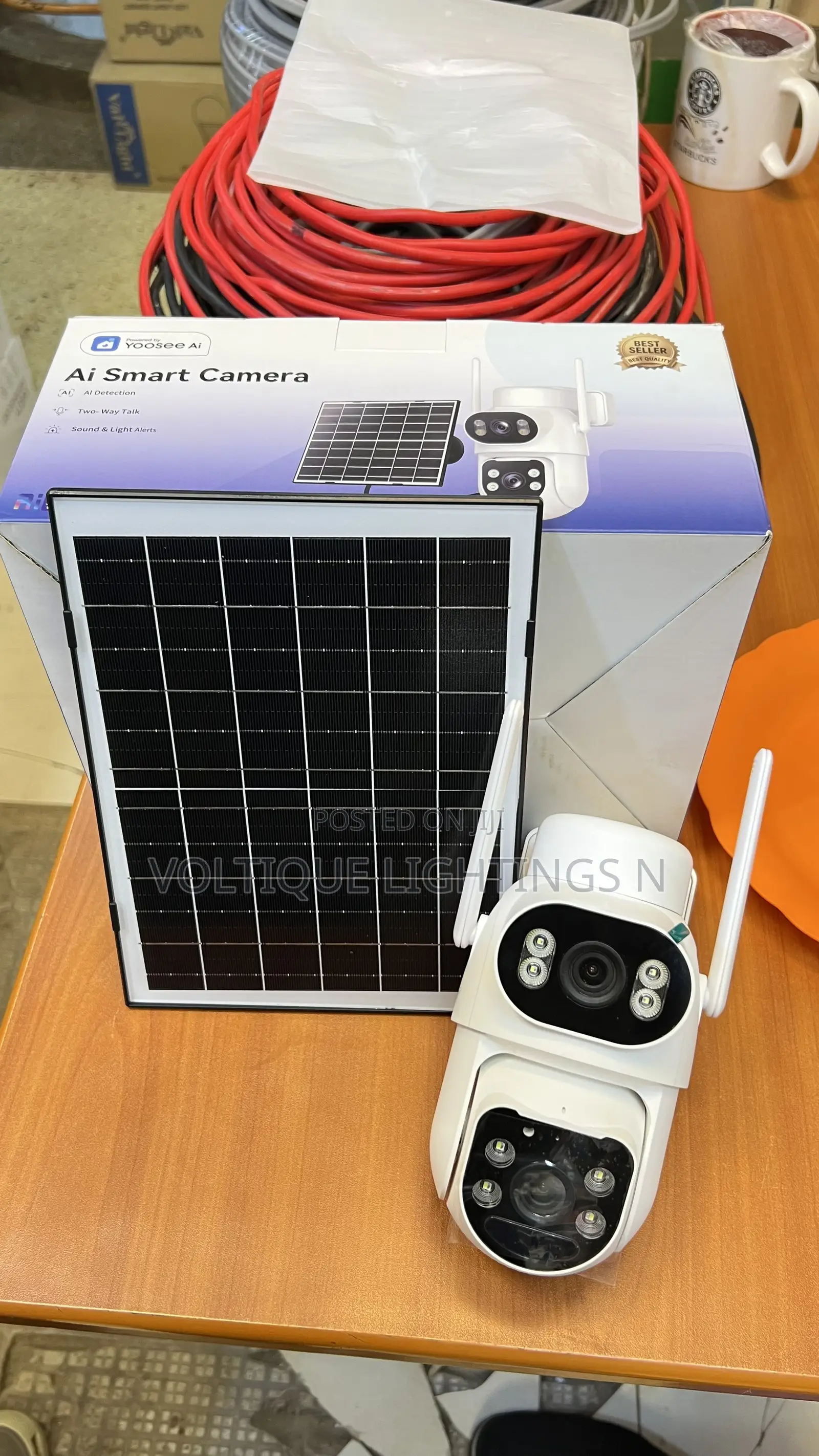 Ai Solar Security Camera