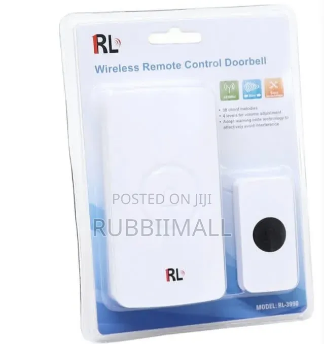 RL Wireless Remote Control Doorbell Kit (Such as Model RL-3990)