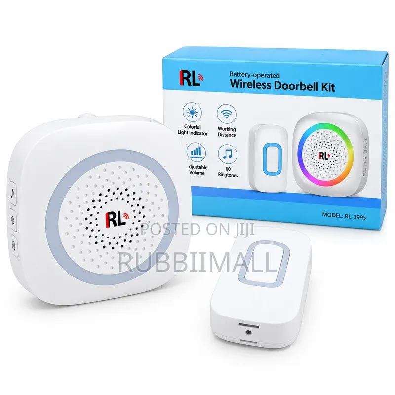RL Wireless Remote Control Doorbell (Model: RL-3995)
