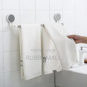 Self-Adhesive Single Rod Towel Holder Bar