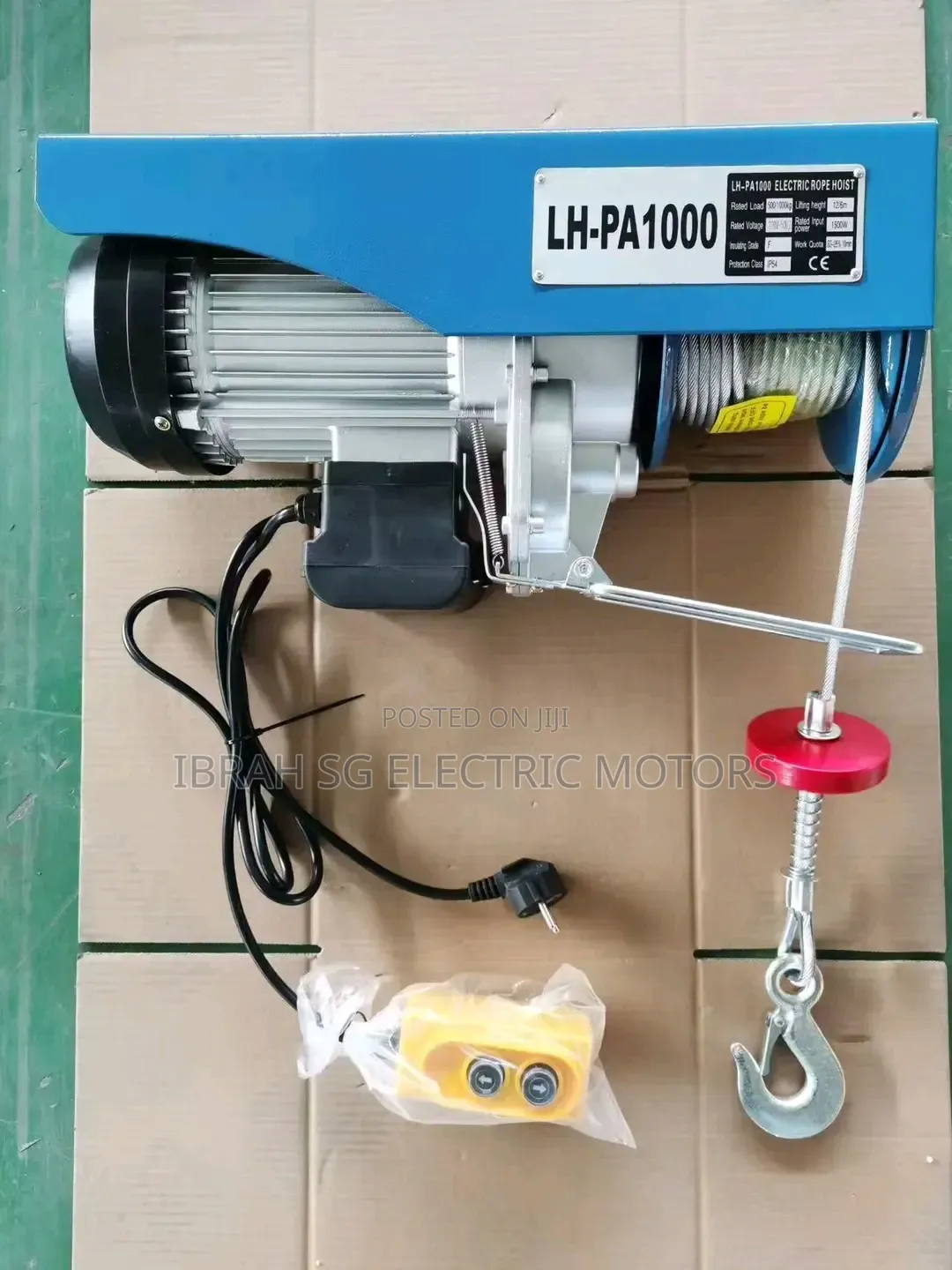 Electric Hoist 1000kgs