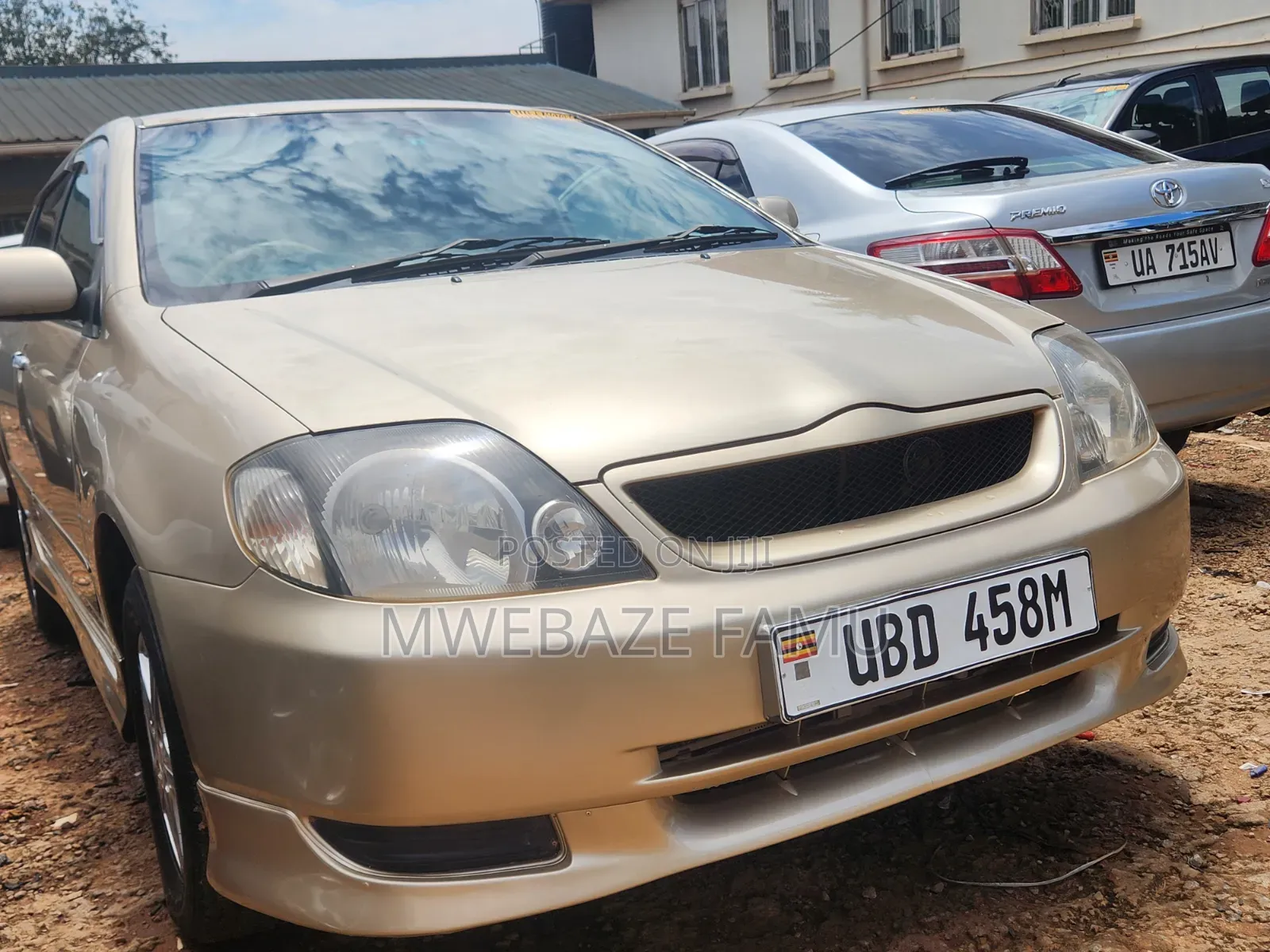 Toyota Allex 2006 Gold