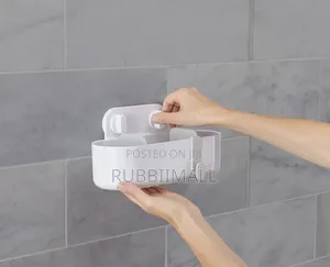 Traceless Shelf Wall-Mounted Bathroom Organizer Box