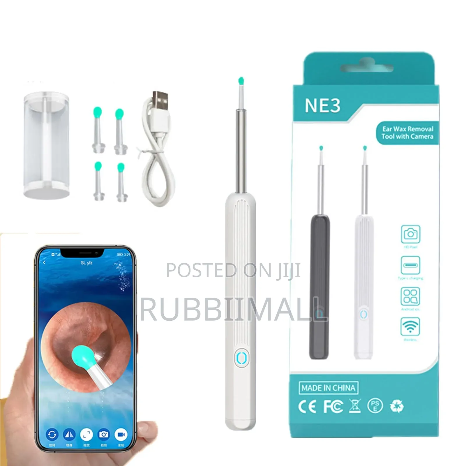 Wireless Visual Earpick / Ear Wax Remover With an HD Camera.