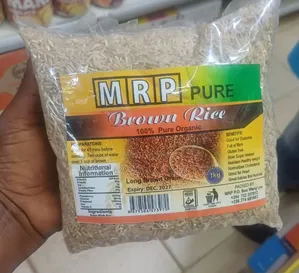 1kg MRP Pure Brown Rice (100% Pure Organic, Long Grain Brown Rice