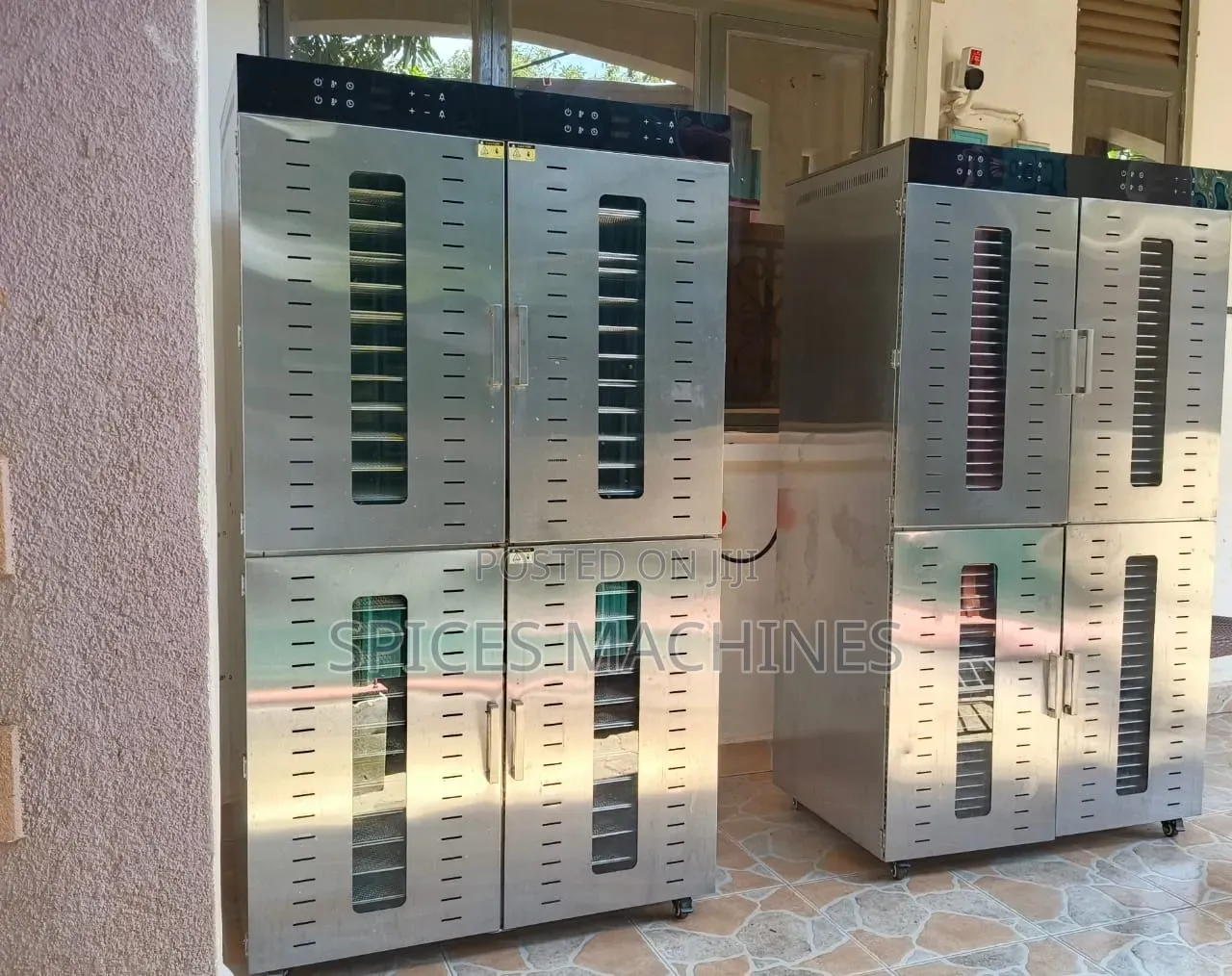 Commercial Stainless Steel Food Dryers / Dehydrators (Multi-Chamber)