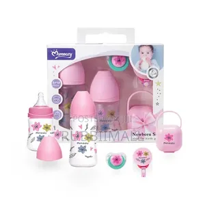 Momeasy Baby Feeding Bottle Newborn Set & Care Gift Set ~ 5pcs