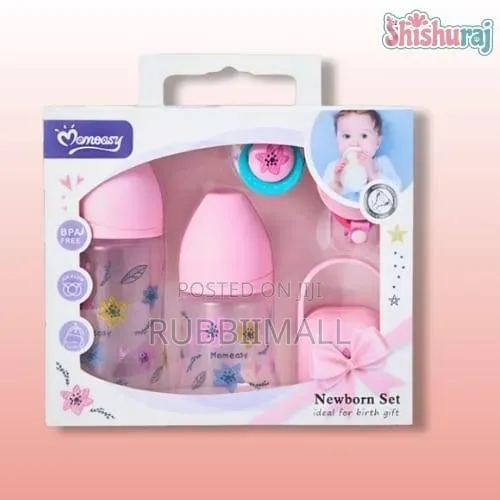 Momeasy Baby Feeding Bottle Newborn Set & Care Gift Set ~ 5pcs