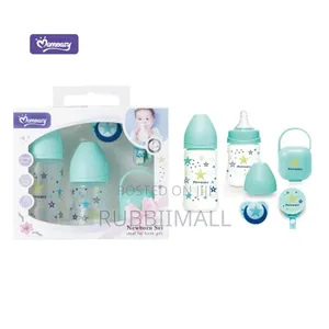 Momeasy Baby Feeding Bottle Newborn Set & Care Gift Set ~ 5pcs