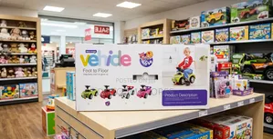 Kids Foot-to-Floor Toddler Ride-on Toy Car